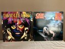 Ozzy Osbourne Bark At The Moon and David Lee Roth Eat Em' and Smile Vinyls