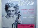 GIOCONDA DE VITO Brahms Violin Concerto (1954) RARE HMV 1st ED PROMO ALP 1104 LP