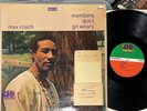 MAX ROACH - MEMBERS DON'T GIT WEARY - US ATLANTIC REPRESS LP vinyl album VG COPY