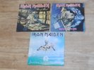 3 x Iron Maiden Albums, Piece of Mind, Seventh son of a seventh son, No prayer f