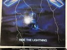Metallica Ride The Lightning 1984 Megaforce MRI 769 A-1/A-1 1st Press + Insert