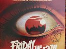 FRIDAY THE 13th LP Waxwork SIGNED Tom Savini, Sean Cunningham, Adrienne King