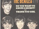 THE BEATLES-PICTURE SLEEVE+45-(DO YOU WANT TO KNOW A SECRET?)--PS--PIC--SLV