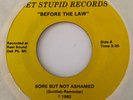Unknown Punk KBD No Wave 45 BEFORE THE LAW Too Late To Choke Out Your Name HEAR