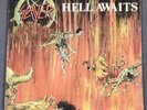 Slayer Hell Awaits LP 1985 Original Pressing Vinyl 33 RPM Thrash Metal VG/VG+