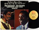 Milt Jackson Ray Brown Quartet - It Don't Mean A Thing LP - Pablo VG++ Autograph