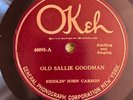 Okeh 40095 Fiddlin' John Carson DIXIE BOLL WEAVILL   78rpm  Country 1924 E+