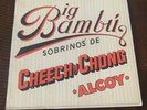 Cheech and Chong Big Bambu LP 1972 w/ Rolling Paper Vinyl Ode SP 77014 VG+/VG