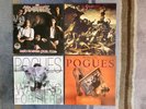 The Pogues – 4 LPs | Red Roses for Me, Rum Sodomy & the Lash, Waiting for Herb,