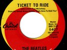 Beatles 2-LOT 'TICKET TO RIDE' & 'YELLOW SUBMARINE' INDEPENDENT PRESSING BOOTLEG