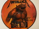 Rare Metallica Jump In The Fire Picture Disc PROMO Creeping Death 1990 Vinyl