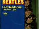BEATLES ‘LADY MADONNA’ RARE WEST COAST PICTURE SLEEVE & 45 LOS ANGELES PRESSING