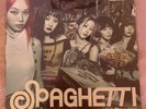 LE SSERAFIM SPAGHETTI LP EVERGREEN SPLATTER CLEAR VINYL TARGET EXCLUSIVE