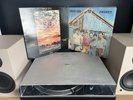 Split Enz Time And Tide UK 1982 VG/VG & Frenzy Free LP VG/VG
