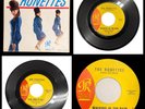 The Ronettes Walking in the Rain 45 Vinyl Record Philles 123 1964 Picture Sleeve