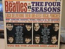 THE BEATLES VS THE FOUR SEASONS 2 RECORD SET DX 30 Must See Vee Jay Records