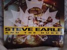 STEVE EARLE AND THE DUKES - SHUT UP AND DIE LIKE AN AVIATOR - 2 x LP NM/NM 1991