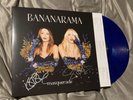 NEW Blue vinyl BANANARAMA Masquerade  AUTOGRAPHED / SIGNED.