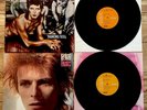 David Bowie-2 Vintage Vinyl Albums-Space Oddity &Dia.Dogs VG+