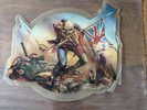 IRON MAIDEN -The Trooper- Very Rare 1983 Shaped Picture Disc (Vinyl Record)
