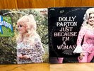 Dolly Parton vinyl 2x records Way I Am Just Because 1st Press Ultrasonic LOOK