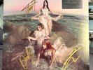 The Warning SIGNED  Everything’s Falling Feather Colored Vinyl AUTOGRAPHED COVER
