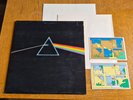 Pink Floyd- Dark Side Of The Moon LP vinyl UK 1977 complete w/stickers & posters