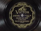78 RPM -- Ross De Luxe Syncopators, Victor 21537, EE+  Territory Jazz