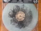 Maps & Atlases - Trees, Swallows, Houses 12” Vinyl Translucent Blue, Black Print
