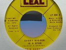 BORIS GARDINER Every Nigger Is A Star / Ghetto Funk LEAL OG 45 RARE JAMAICA VG