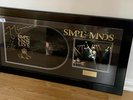 SIMPLE MINDS Signed FRAMED 20