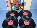 The Beatles ΑΩ Alpha Omega 1972 4 LP Vinyl Set ATRBH Audio Tape Pink/Red Label