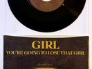 BEATLES Girl WITHDRAWN MONO PROMO 45+PICTURE SLEEVE Capitol P-4506