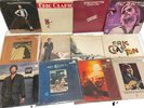 Eric Clapton 12 Vinyl LP Lot: Slowhand, Just One Night, August, Behind The Sun