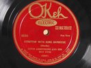 Louis Armstrong and His Hot Five - Struttin' With Some Barbecue - OKEH 8566 E/E+
