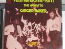 Fela Ransome-Kuti and The Africa '70 Live  With Ginger Baker LP (UK IMPORT) VG+