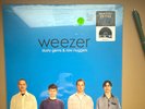 Weezer Dusty Gems & Raw Nuggets Rarities Edition Blue Marbled Vinyl LP Dent