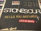 Stonesour Hello You Bastards Live In Reno vinyl Signed setlist