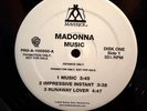 Madonna: Music 2xLP US Maverick/WB RARE White Label PROMO ONLY Beautiful Copy