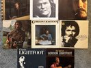 8 Gordon Lightfoot Lot: Classic/Summer/Quixote/Dan's/Best/Dream/Shoulder - Org.