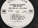 Bob Dylan Blonde on Blonde Promo  WLP Mono 2 eye Columbia lp