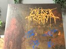 Chelsea Grin Suffer In Hell 2LP Gold Colored Vinyl Record SIGNED