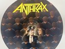 ANTHRAX Among The Living Very Rare Vinyl Album Picture Disc EX LP Thrash Metal