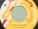 FRED THOMPSON-DESTINY & DESIRE/PLEASE BE FAIR-RARE 1957 ROCKABILLY JIM DANDY 45