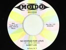 Crossover Soul 45 - Nancy Lee - No Words For Love - Mo Do VG+