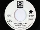 Northern Soul 45 - Holly St. James - That's Not Love - ABC - VG+ rare OG