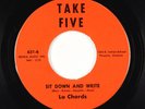 Northern Soul Doo-Wop 45 - La Chords - Sit Down And Write - Take Five
