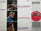 EMI LP ASD 655 SEMI-CIRCLE: Elgar - Cello Concerto etc. / du Pré / Barbirolli