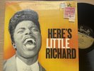 1957 Little Richard Here's Little Richard LP US Press In Shrink  EX/EX + Sticker