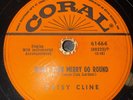 Coral 61464 - Patsy Cline - Honky Tonk Merry Go Round - vintage country 78rpm